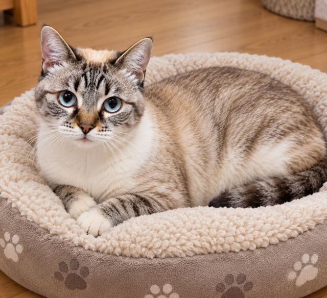 Ibanne très belle minette croisée siamoise de 4 ans 1/2 calme, gentille et câline